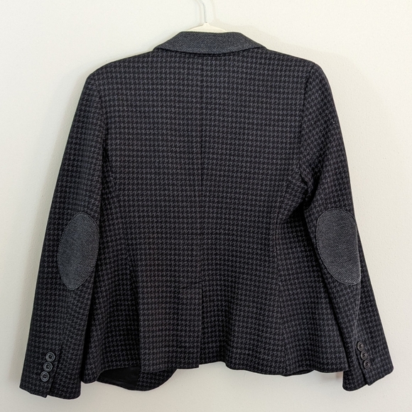 Houndstooth Pattern Blazer - Picture 4 of 6